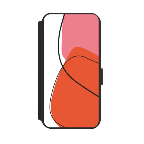 Samsung Galaxy S22+ NIVOflip Meine orangefarbene Kunst