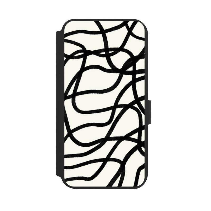 Galaxy S22 + NIVOflip Lignes noires