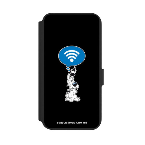 Samsung Galaxy S22+ NIVOflip Idéfix WI-FI Sur Fond Noir