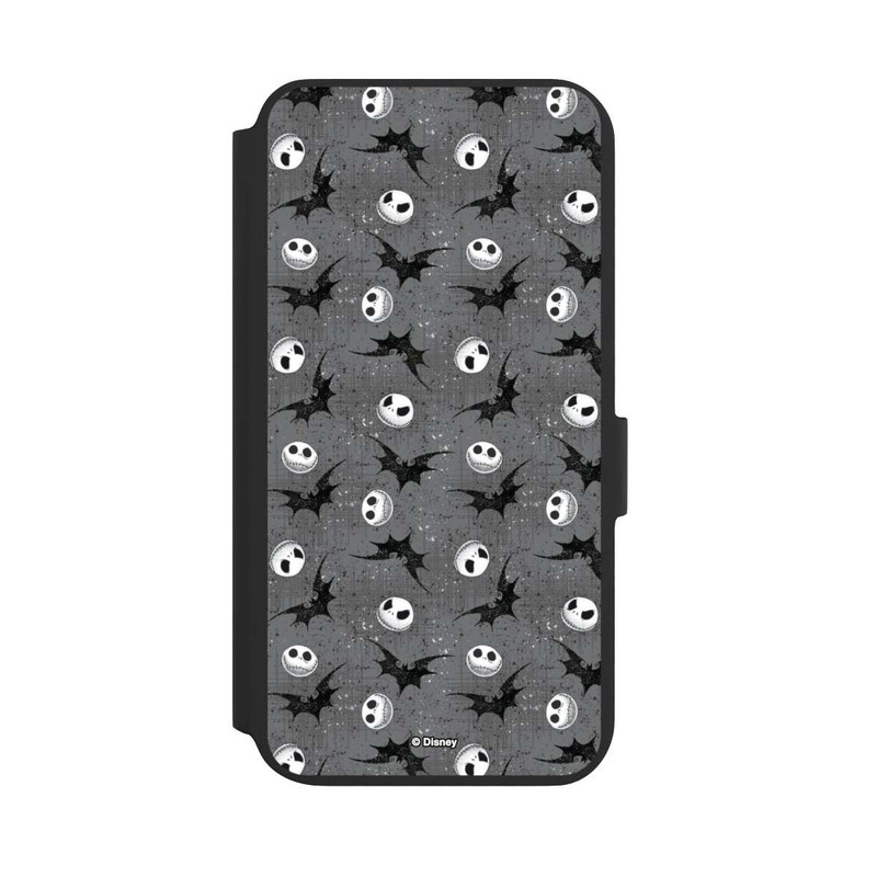 Galaxy S22 + NIVOflip Jack Grey Pattern Tim Burtons Nightmare before Christmas