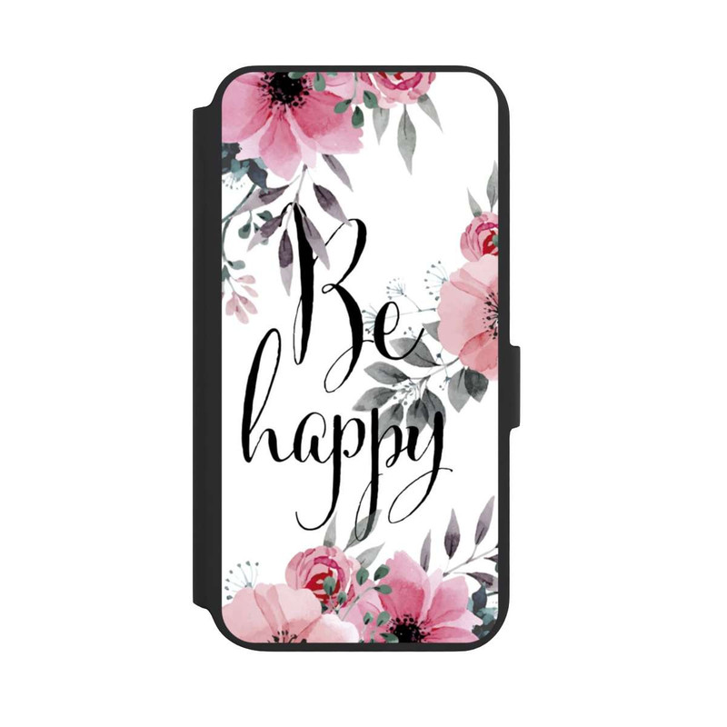 Galaxy S22 + NIVOflip Be Happy Blumen