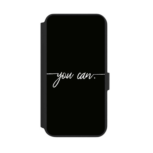 Samsung Galaxy S22+ NIVOflip You Can Schwarz
