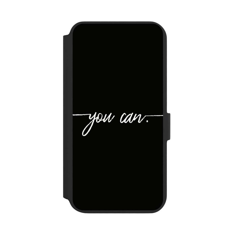 Galaxy S22 + NIVOflip You Can Schwarz