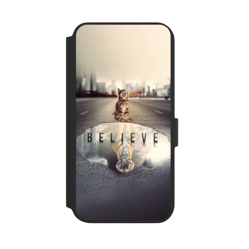 Galaxy S22 + NIVOflip Believe Tigre