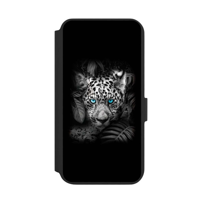 Galaxy S22 + NIVOflip Jaguar Schwarz Dschungel