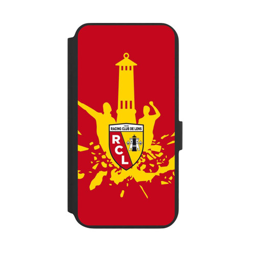 Samsung Galaxy S22+ NIVOflip Tour RCL jaune sur rouge