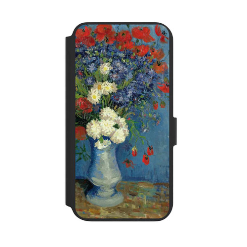 Samsung Galaxy S22+ NIVOflip Stillleben Vase mit Kornblumen und Mohnblumen von Vincent Van Gogh