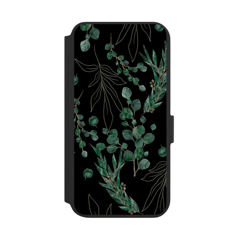Galaxy S22 + NIVOflip Eucalyptus Leaves black