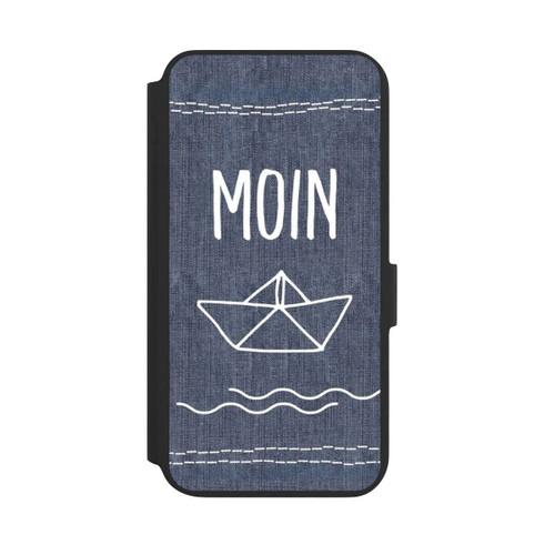 Samsung Galaxy S22+ NIVOflip Moin Schiff Denim
