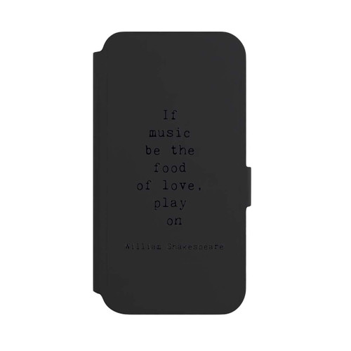 Samsung Galaxy S22+ NIVOflip Shakespeare Music Food Transparent