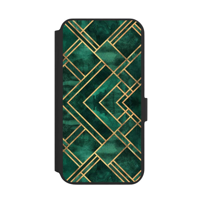 Galaxy S22 + NIVOflip Grüne Blöcke