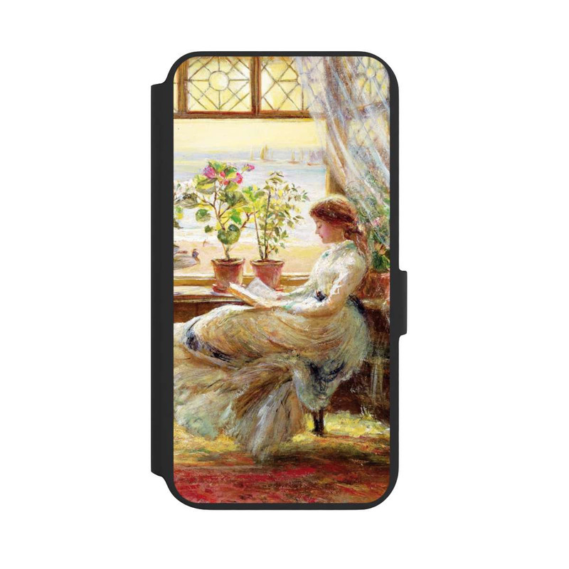 Galaxy S22 + NIVOflip Die Lesende - Charles James Lewis