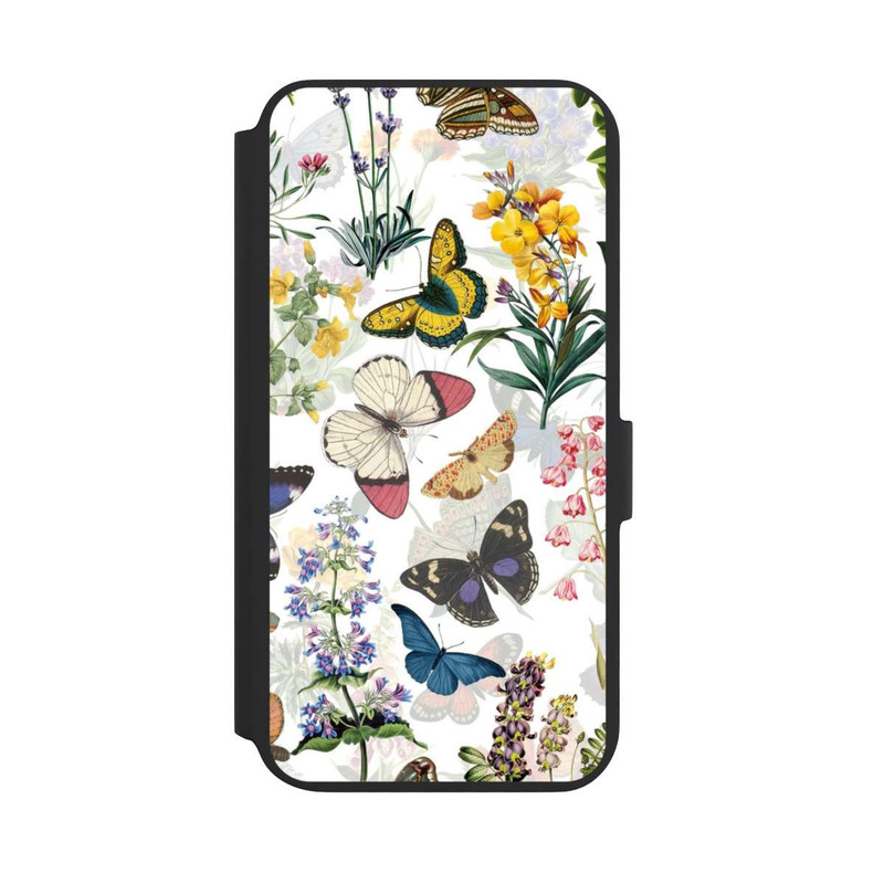 Galaxy S22 + NIVOflip Feldblumen und Schmetterlinge