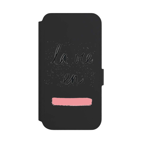Samsung Galaxy S22+ NIVOflip La vie en Rosa Transparent