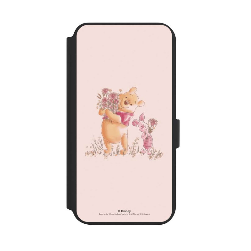 Galaxy S22 + NIVOflip Winnie Puuh and Ferkel Blumen