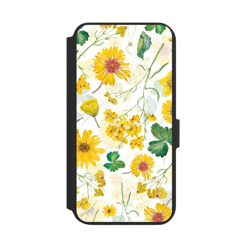 Galaxy S22 + NIVOflip Fleurs Jaunes du Printemps