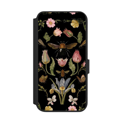 Samsung Galaxy S22+ NIVOflip Wild Flower and Bee Black