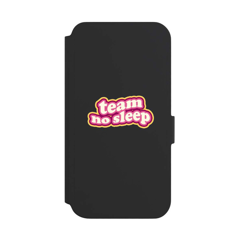 Galaxy S22 + NIVOflip Team No Sleep 70s Transparent