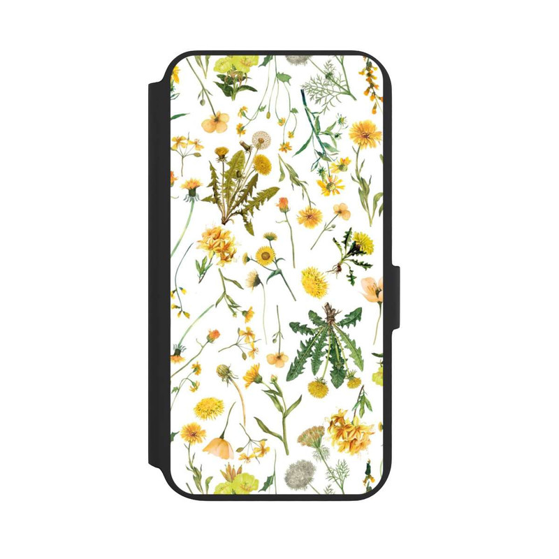 Galaxy S22 + NIVOflip Fleurs sauvages jaunes