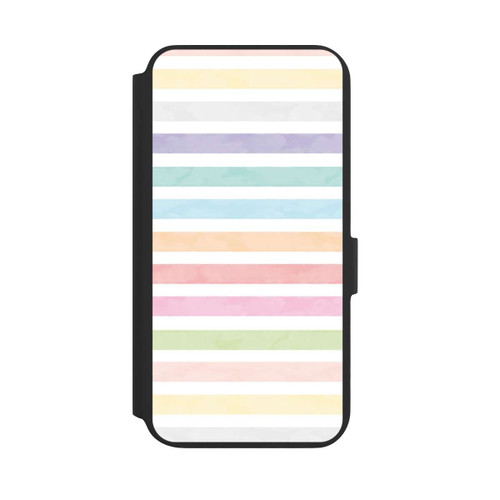 Samsung Galaxy S22+ NIVOflip Regenbogenfarbene Streifen