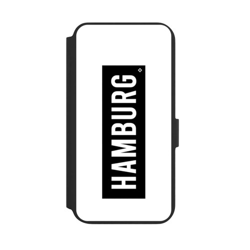 Samsung Galaxy S22+ NIVOflip HSV Hamburg Schwarz Weiss