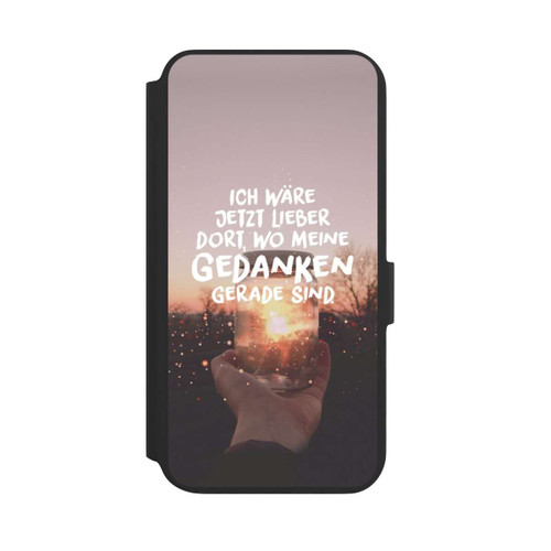 Samsung Galaxy S22+ NIVOflip Ich Wäre Jetzt Lieber Dort