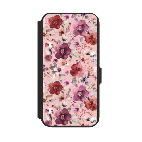 Samsung Galaxy S22+ NIVOflip Üppiger romantischer Blumenstrauß rosa