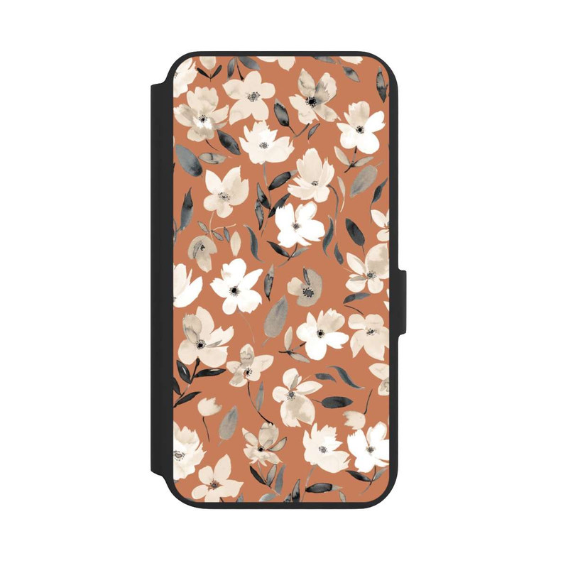 Galaxy S22 + NIVOflip Frische Herbstblumen Kupfer