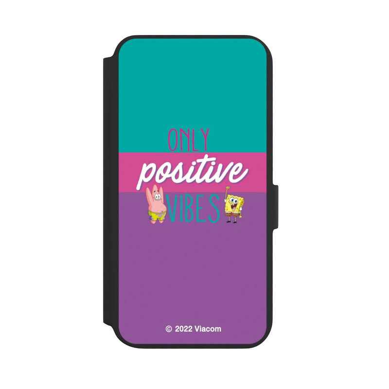 Galaxy S22 + NIVOflip  Spongebob - Only Positive Vibes
