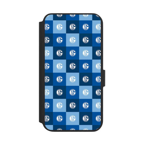 Samsung Galaxy S22+ NIVOflip Schalke 04 Muster