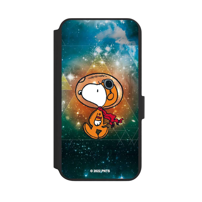 Galaxy S22 + NIVOflip Snoopy Weltraumreisender Grün