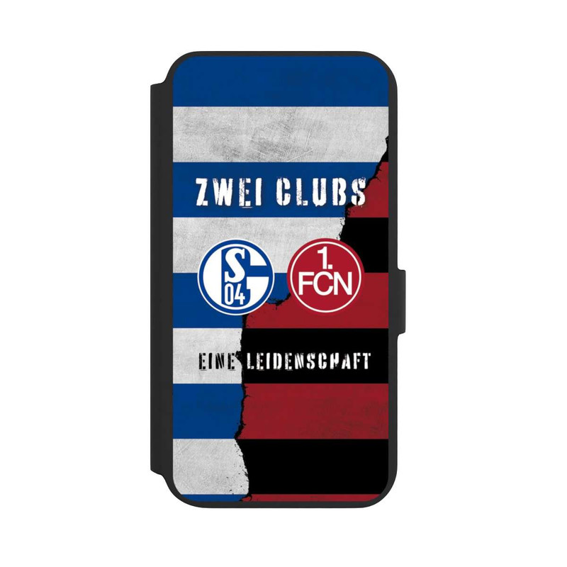 Galaxy S22 + NIVOflip Fanfreundschaft Schalke x Nürnberg