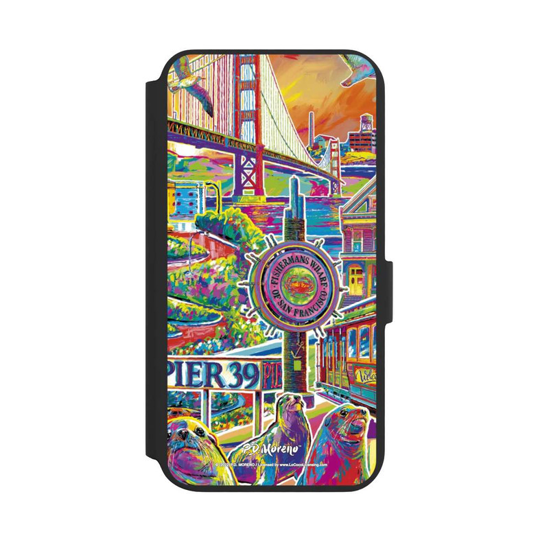 Galaxy S22 + NIVOflip San Francisco Art By P.D. Moreno