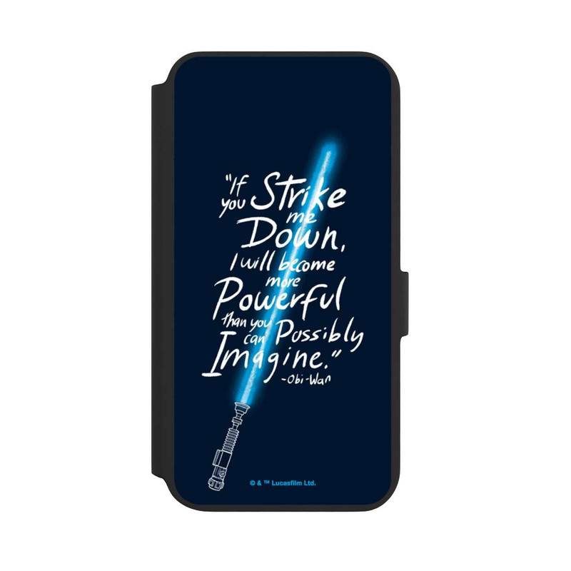 Galaxy S22 + NIVOflip Citation d'Obi Wan