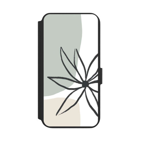 Samsung Galaxy S22+ NIVOflip Blume Minze und Sahne