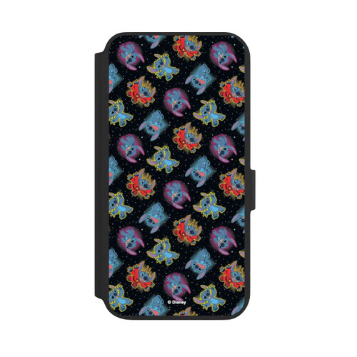 Samsung Galaxy S22+ NIVOflip Stitch Pattern Black