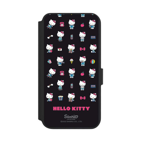 Samsung Galaxy S22+ NIVOflip Hello Kitty 90s Schwarz