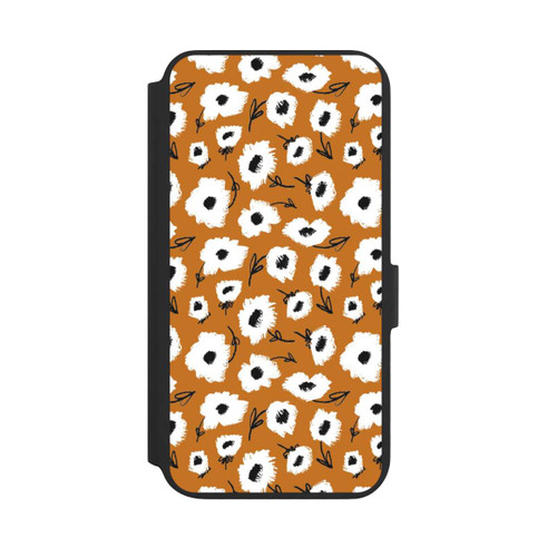 Samsung Galaxy S22+ NIVOflip Pattern Fleurs Ocres