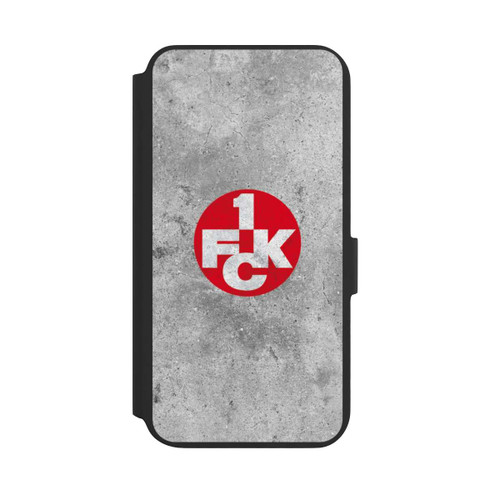 Samsung Galaxy S22+ NIVOflip 1.FCK Logo Beton
