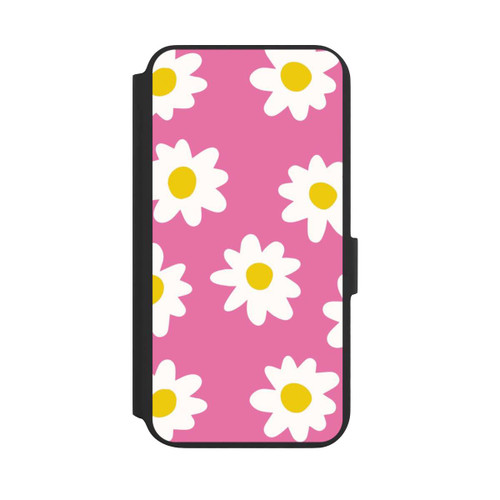 Samsung Galaxy S22+ NIVOflip Daisy Pink Pattern