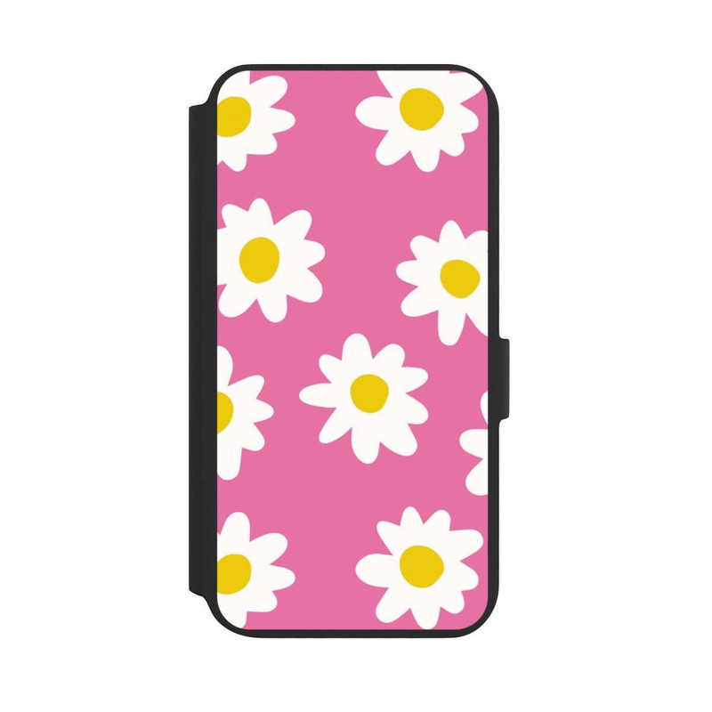 Galaxy S22 + NIVOflip Marguerites Pattern Rose
