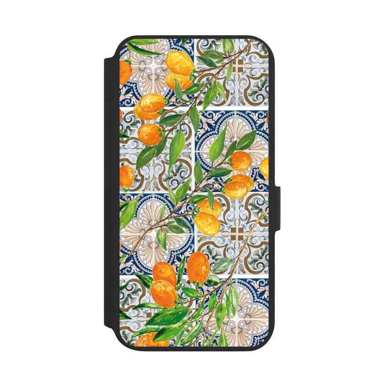 Galaxy S22 + NIVOflip Greek oranges pattern