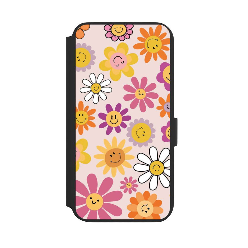 Galaxy S22 + NIVOflip Smiles Pink Flowers