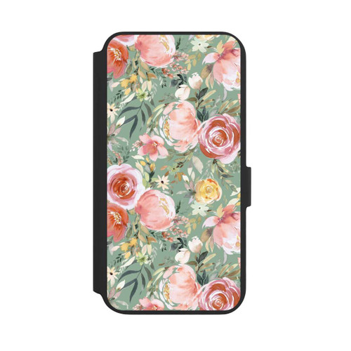 Samsung Galaxy S22+ NIVOflip Pastellfarbener Pfingstrosenstrauß