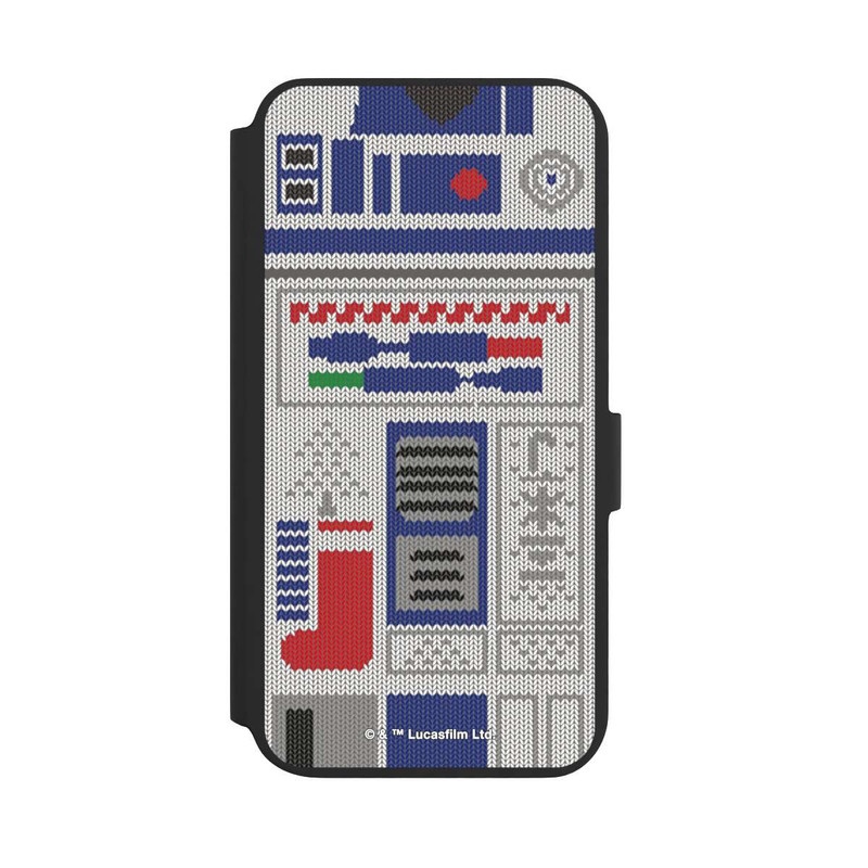 Galaxy S22 + NIVOflip R2D2 Weihnachtspullover