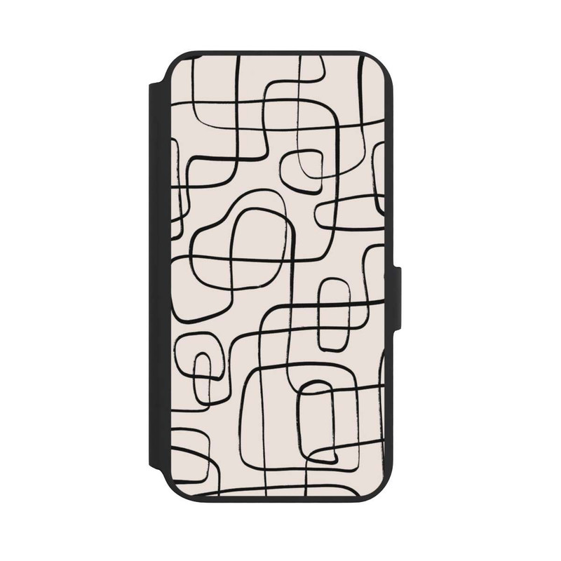 Galaxy S22 + NIVOflip Lignes Fines Pattern