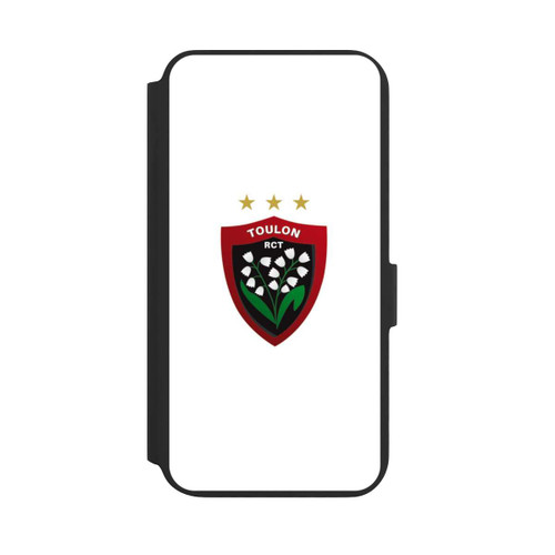 Samsung Galaxy S22+ NIVOflip Logo RC Toulonnais Blanc