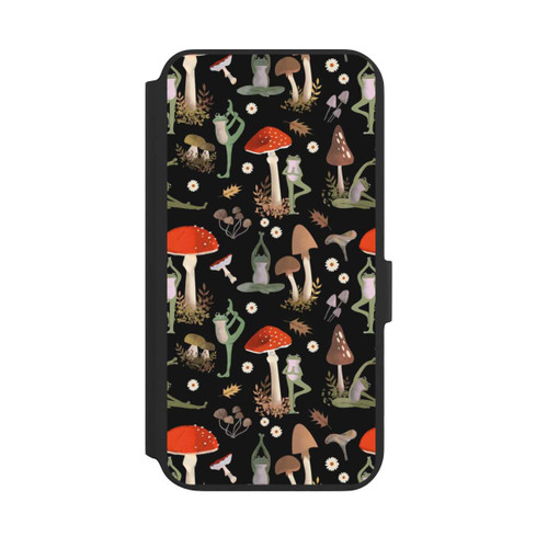 Samsung Galaxy S22+ NIVOflip Yoga-Frösche mit Pilzen