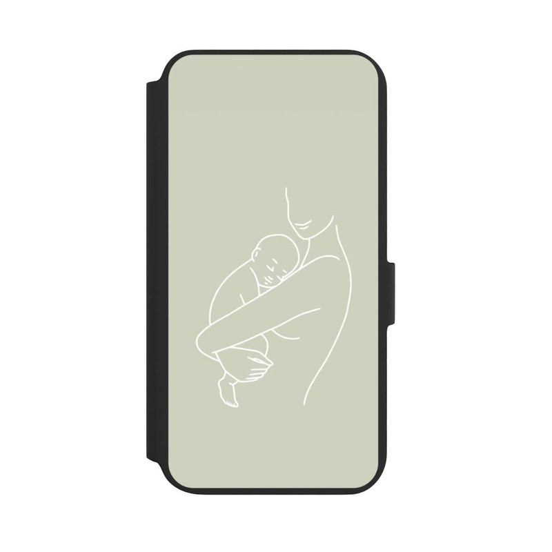 Galaxy S22 + NIVOflip Line Art Familie 3