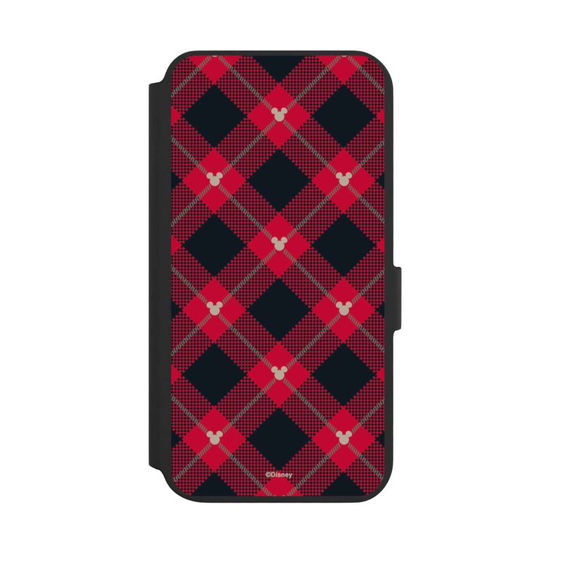 Galaxy S22 + NIVOflip Mickey Weihnachtsmuster Rot